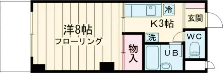 カームマツバラ 2階階 間取り