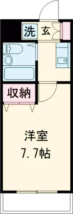 マイステージ立川 5階階 間取り