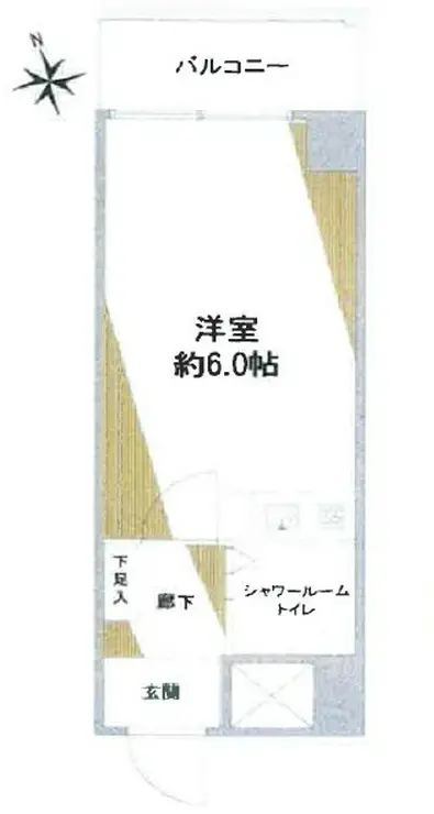 川崎ダイカンプラザシティ 3階階 間取り