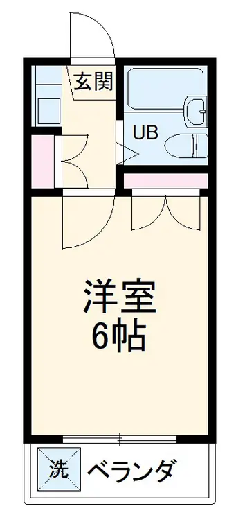 グランディ井田 1階階 間取り