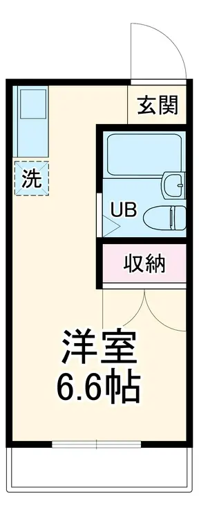 コーポ宮本 2階階 間取り