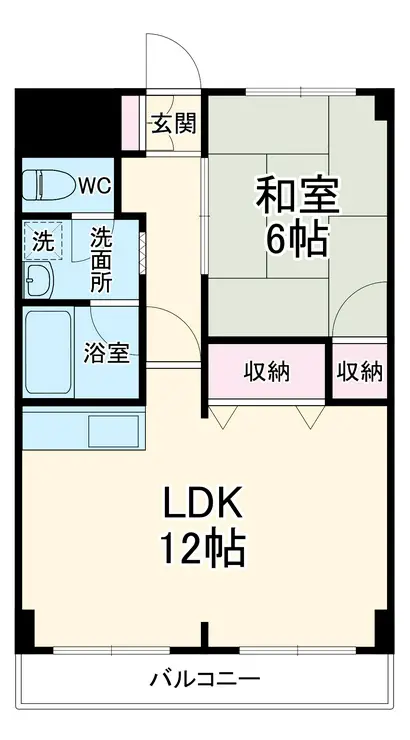 エクセレントアベ 2階階 間取り