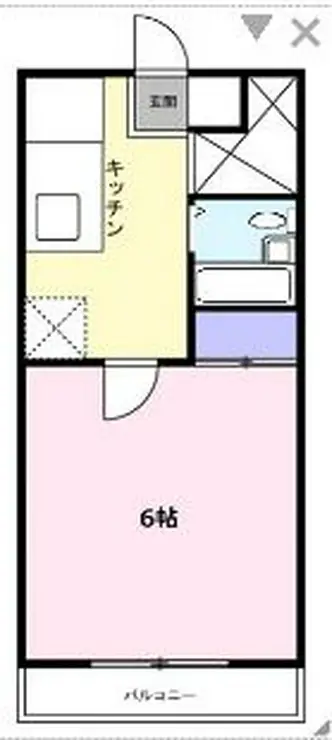 シルキー吉美B 2階階 間取り