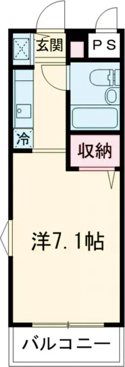 日神パレステージ武蔵関公園 2階階 間取り