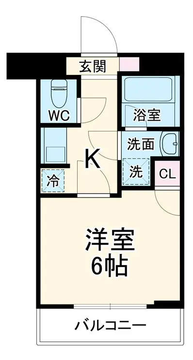 パークレガーロ百合ヶ丘 2階階 間取り
