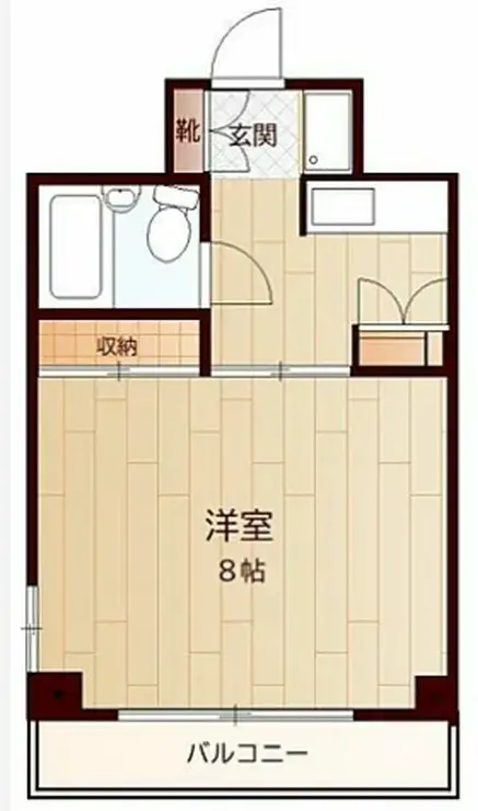 杉山マンション 4階階 間取り