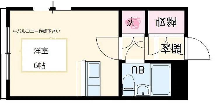 ワコーレエレガンス薬園台 2階階 間取り