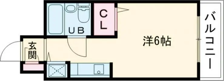 モンシェール新小岩 2階階 間取り