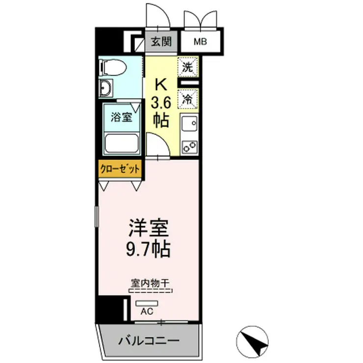 エンドレスタワー 3階階 間取り