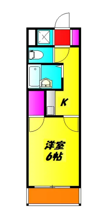 蕨プラザ 1階階 間取り