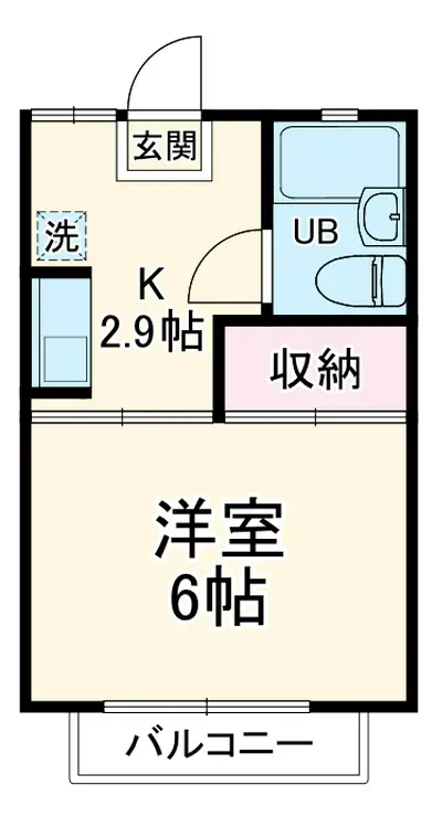 スナハイツ 2階階 間取り