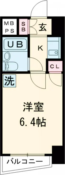 シーアイマンション池袋西 3階階 間取り