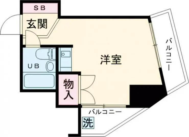アルテハイム小岩 6階階 間取り