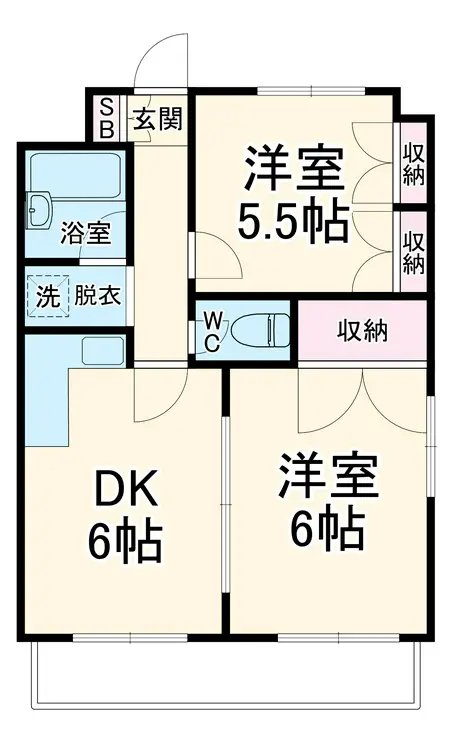 カーサエステレーヤ 2階階 間取り