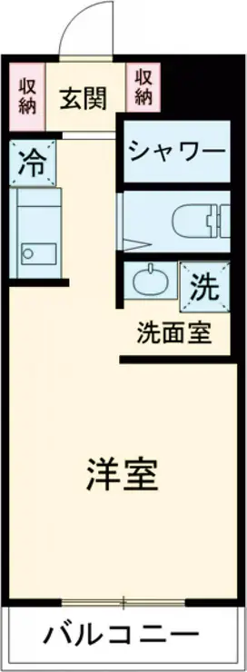 ペガサスマンション経堂 3階階 間取り
