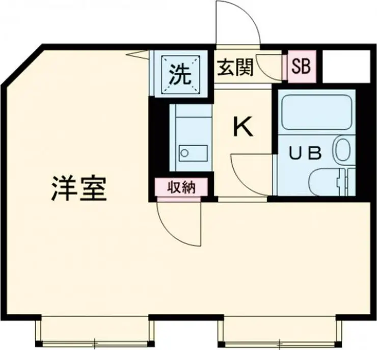 ペガサスマンション経堂 4階階 間取り