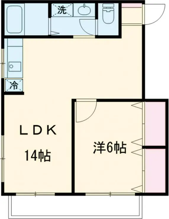 サンパレス 2階階 間取り