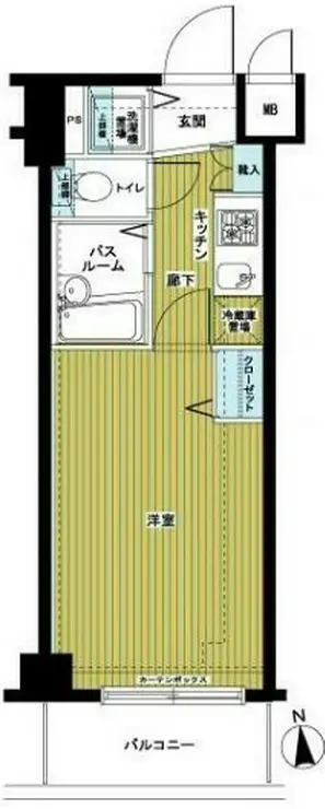トーシンフェニックス落合公園 2階階 間取り