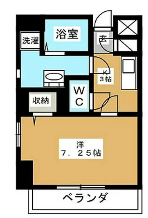 新鎌スカイタワー 5階階 間取り