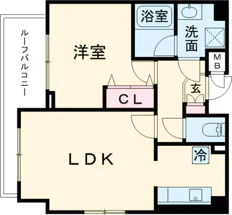 ミリオンガーデン世田谷砧 4階階 間取り