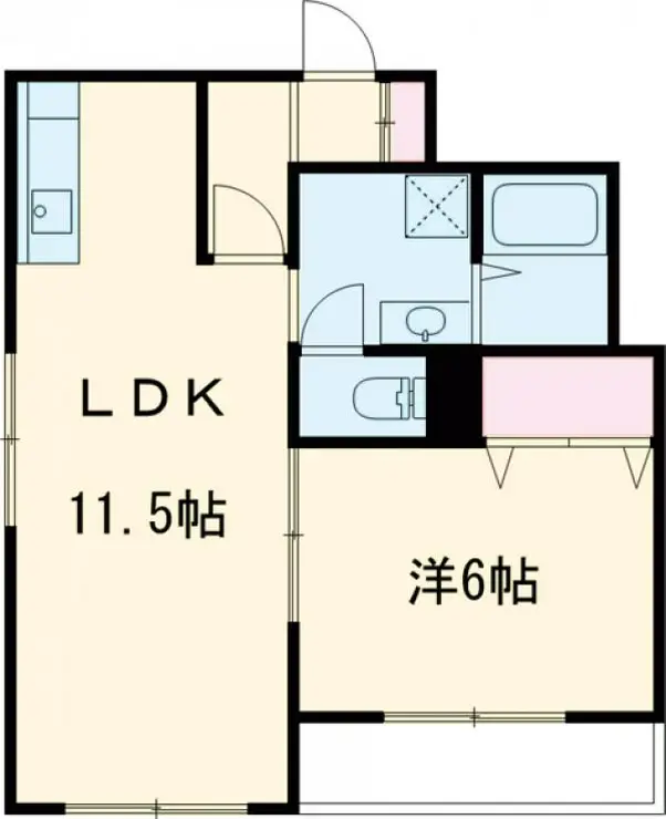 ヴェルドール芳花園 2階階 間取り