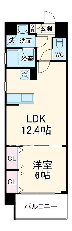 エクセルシティ戸田公園 4階階 間取り