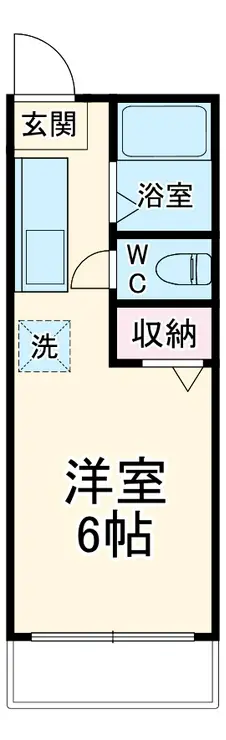 びわの木ハイツ 2階階 間取り