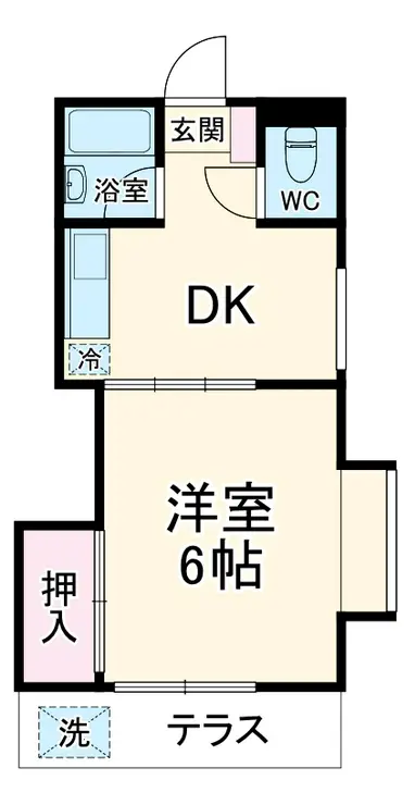 リンク・宮久保 1階階 間取り