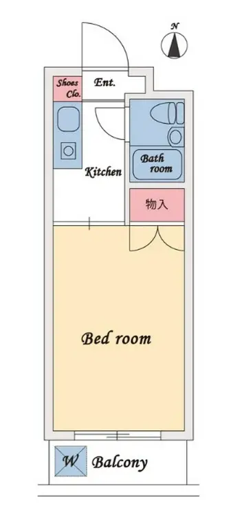 ハイタウン大森 1階階 間取り