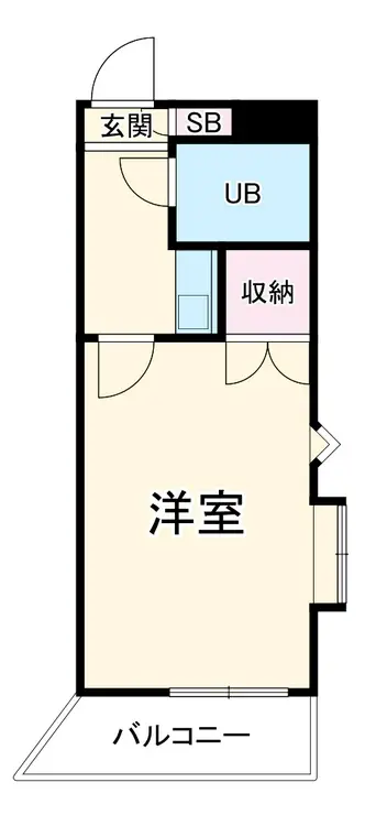 マシャンブル川口 1階階 間取り
