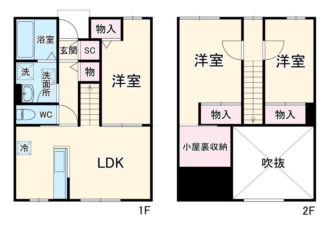 アート　クラーノ(3LDK)の間取り写真