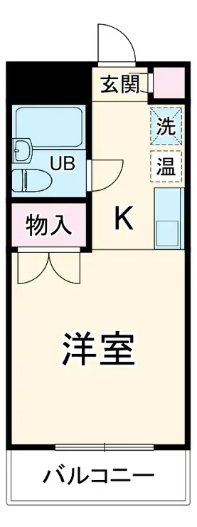 セシーズ新百合ヶ丘 1階階 間取り