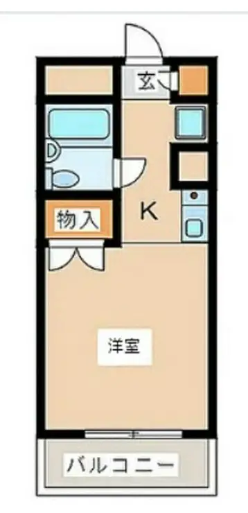 セシーズ新百合ヶ丘 1階階 間取り