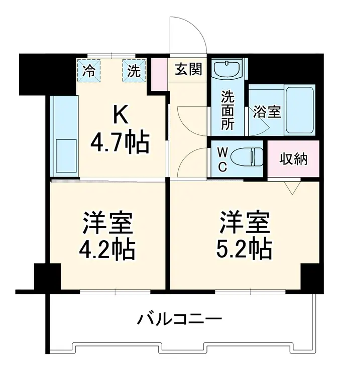 マ・ジュール 6階階 間取り