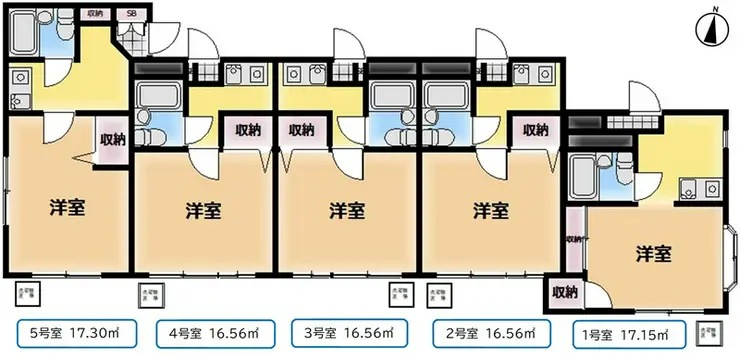 クレッセントK-2 3階階 間取り