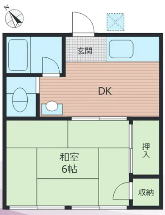 MGB狛江 2階階 間取り