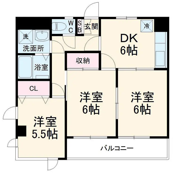 フォレストフィールド 2階階 間取り