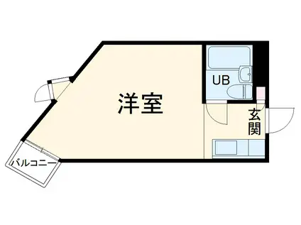 シティライフ高蔵(1K/3階)の間取り写真
