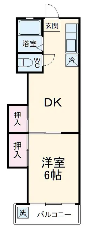 ハミング椿森 3階階 間取り