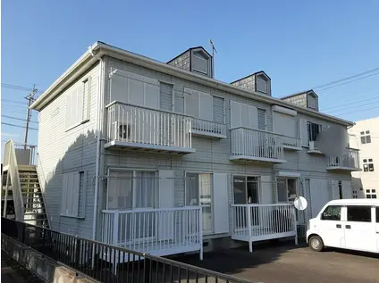 イーストハイツB棟(2DK/1階)の間取り写真