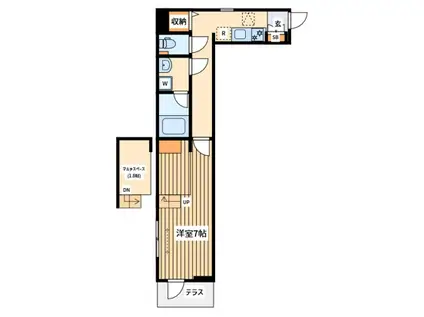 MY STYLE VINTAGE 相模原(1K/2階)の間取り写真