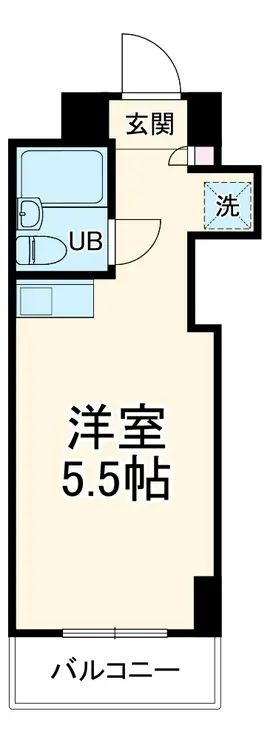 日興パレス大通り公園 1階階 間取り