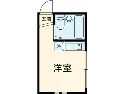 アーバンプレイス沼袋ⅣA(ワンルーム/2階)の間取り写真