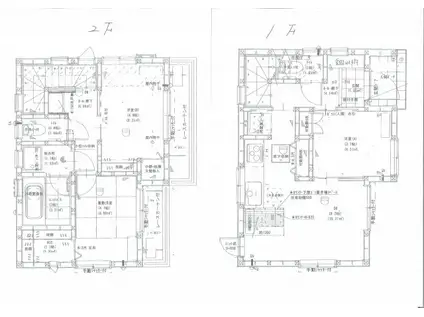 埼玉高速鉄道 新井宿駅 徒歩12分 2階建 新築(3DK)の間取り写真