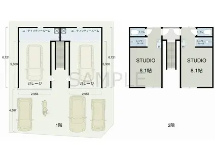 AZTO桶川(ワンルーム)の間取り写真