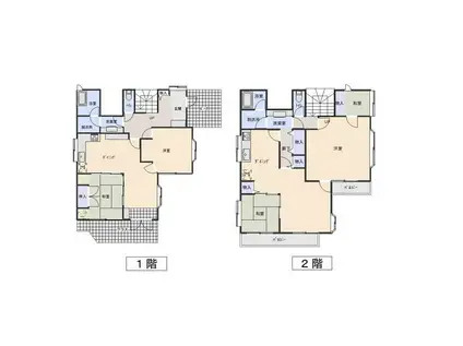 東武鉄道宇都宮線 東武宇都宮駅 徒歩46分 2階建 築37年(4SLDK)の間取り写真