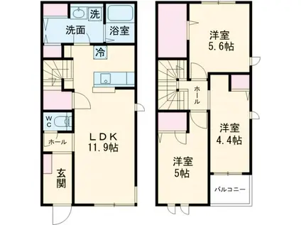 GRACE PREMIUM(3LDK)の間取り写真