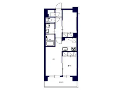 センチュリー八王子ルミエール(1SLDK/5階)の間取り写真