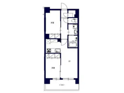 センチュリー八王子ルミエール(1SLDK/5階)の間取り写真