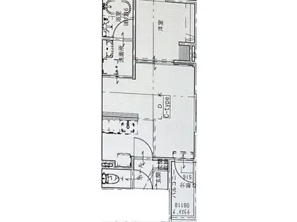 中岡崎AP(1LDK/3階)の間取り写真